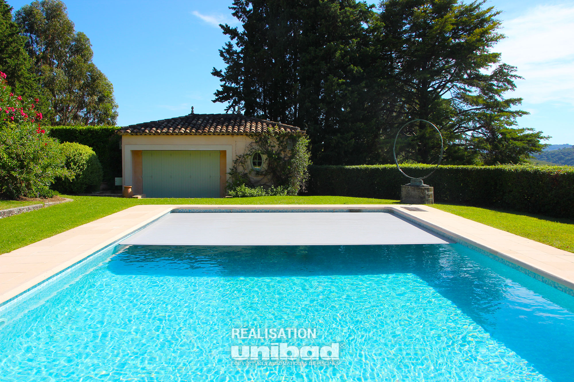 submerged pool cover